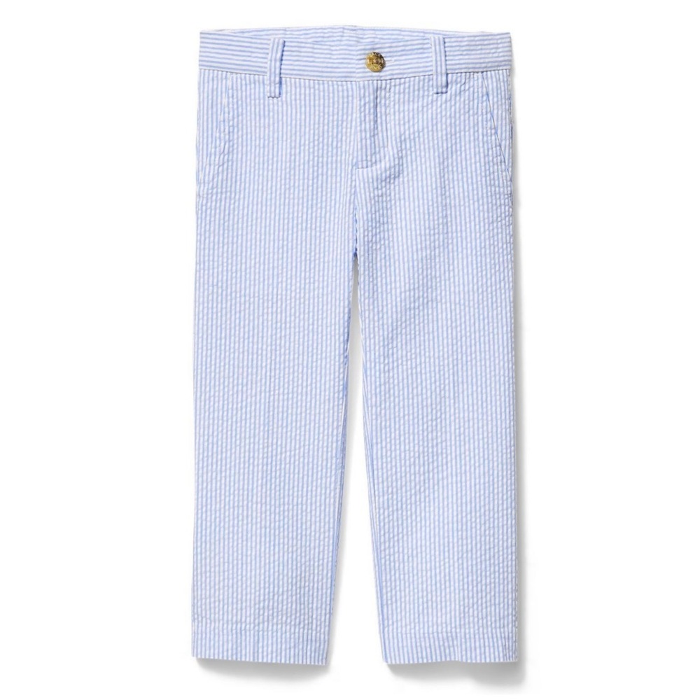 Janie and Jack Seersucker Dress Pant